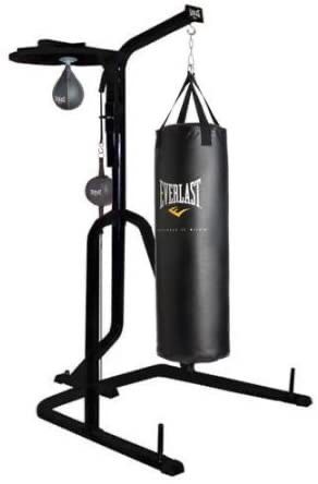 Everlast 3 Station Punching Bag With Stand
