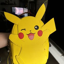 Loungefly Pikachu Backpack W/ Free Keychain