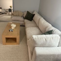 Beige Modular Couch