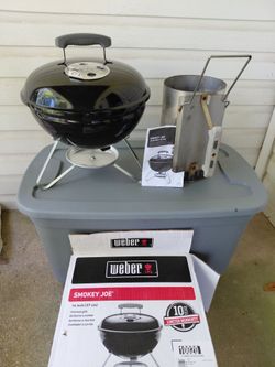 Weber 14 in Grill and Weber Chimney Starter