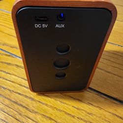 wooden Bluetooth speaker wireless charging
