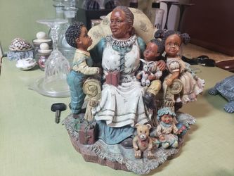 black figurines collectible