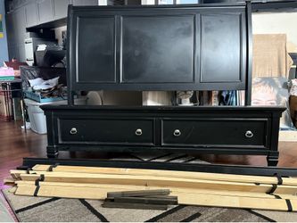 California King Bed Frame - Ashley’s Furniture