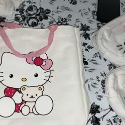 Hello kittie tote