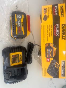 Dewalt Flex Volt battery and charger