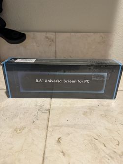 Lian Li 8.8” Universal Screen For Pc Black BRAND NEW!