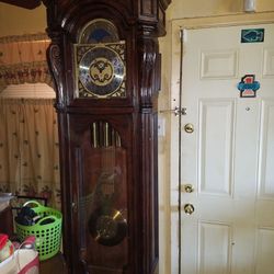 Bulova grandfather clock