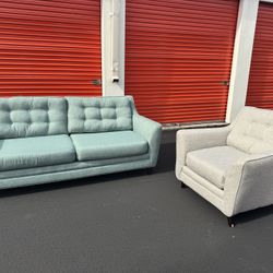 Comfy Sofa And Chair W/Delivery