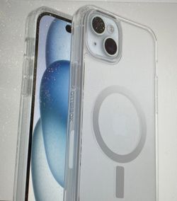 OtterBox Symmetry Series Case for iPhone 15/14 Plus Clear