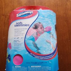 Soft Blow up Swimmies In Pink 