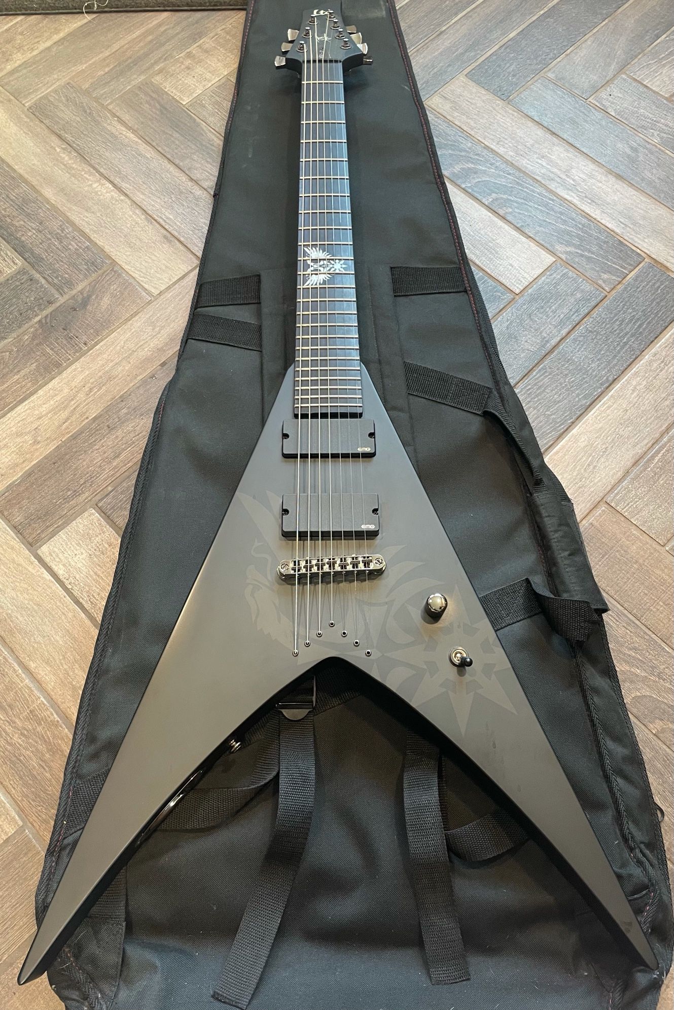 ESP LTD Hex 7 Nergal Guitar