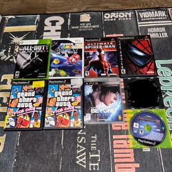 Video games for sale or trade