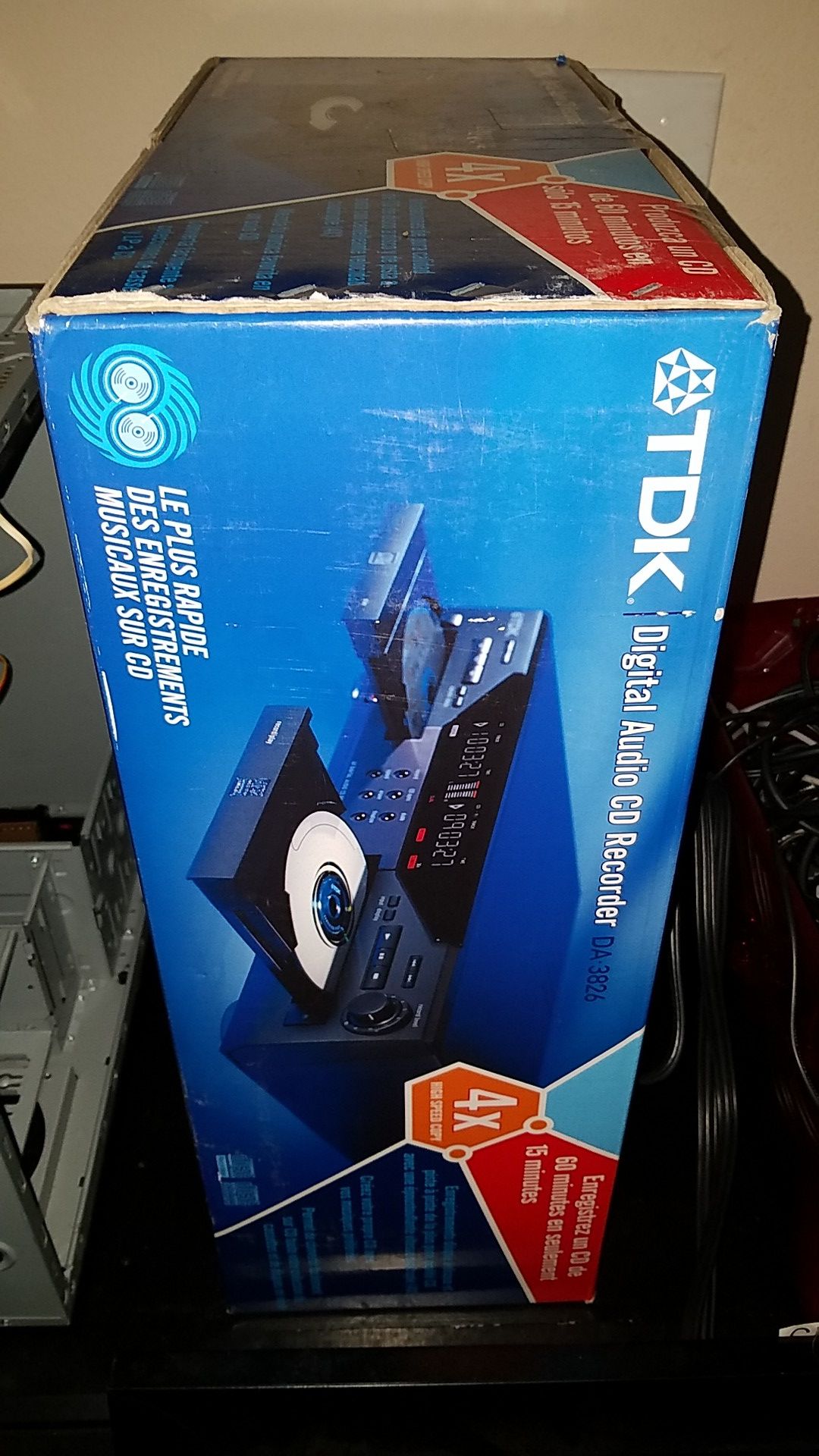 TDK Digital Audio CD Recorder Model DA-3826