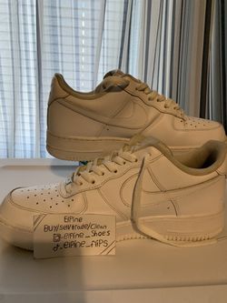 Size 10.5 - Nike Air Force 1 Low '07 White - 315122-111 for Sale in  Wakefield, VA - OfferUp