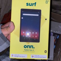 onn 8" Tablet, 32GB, (2024 Model