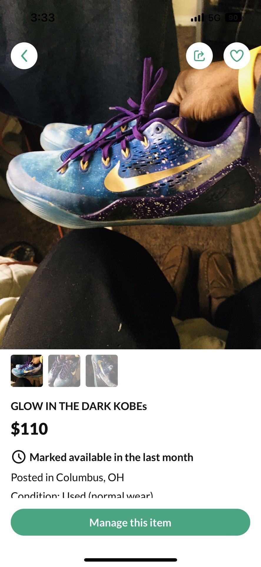 Glow In The Dark Kobe’s