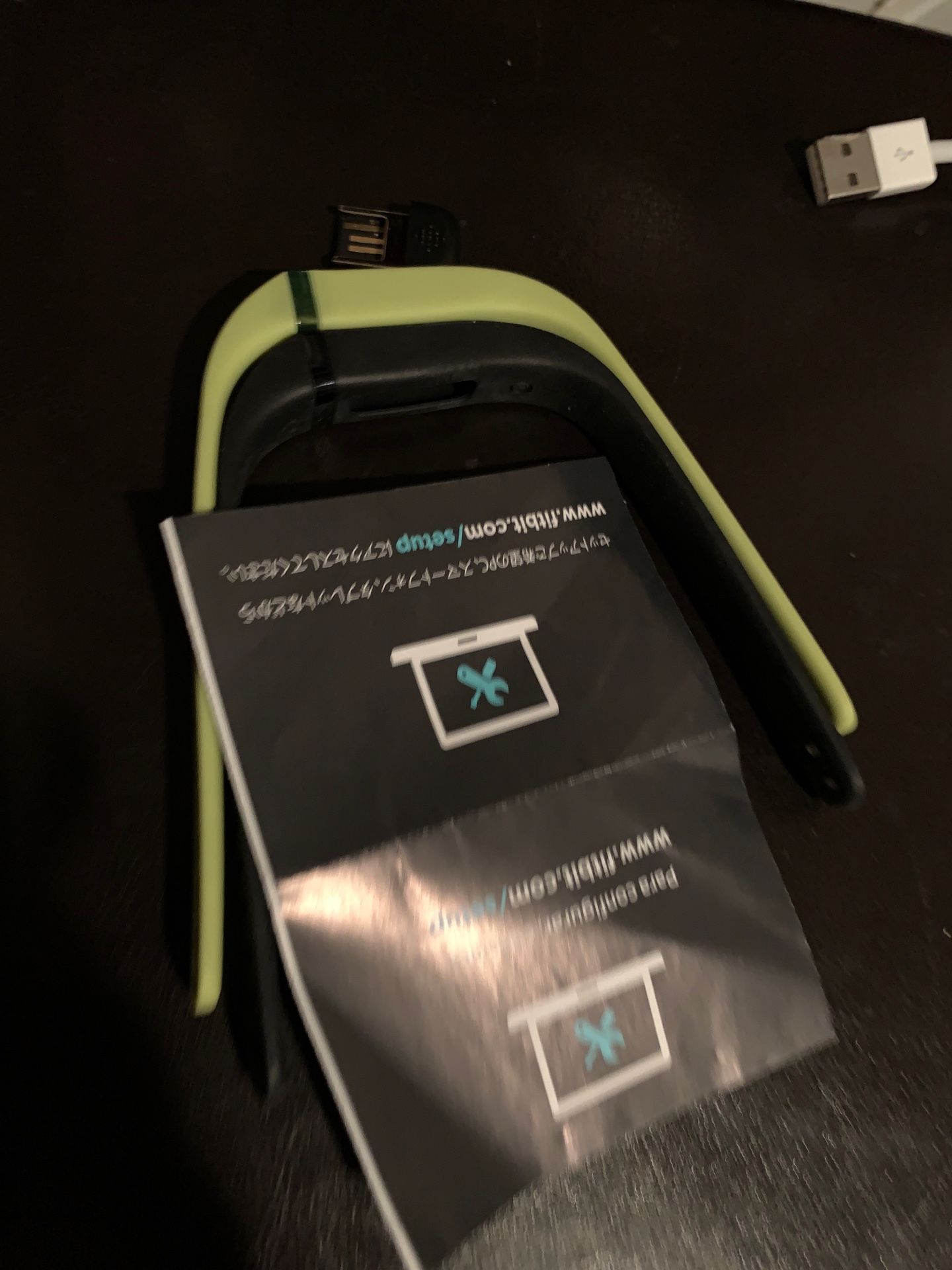 2 Fitbit Flex bands and dogle