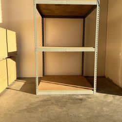 3 Tier Storage Rack Shelves 48 in W x 48 in D Boltless Stock Supply Shelving Delivery Available