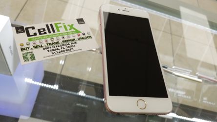 Rose gold iphone 6s plus