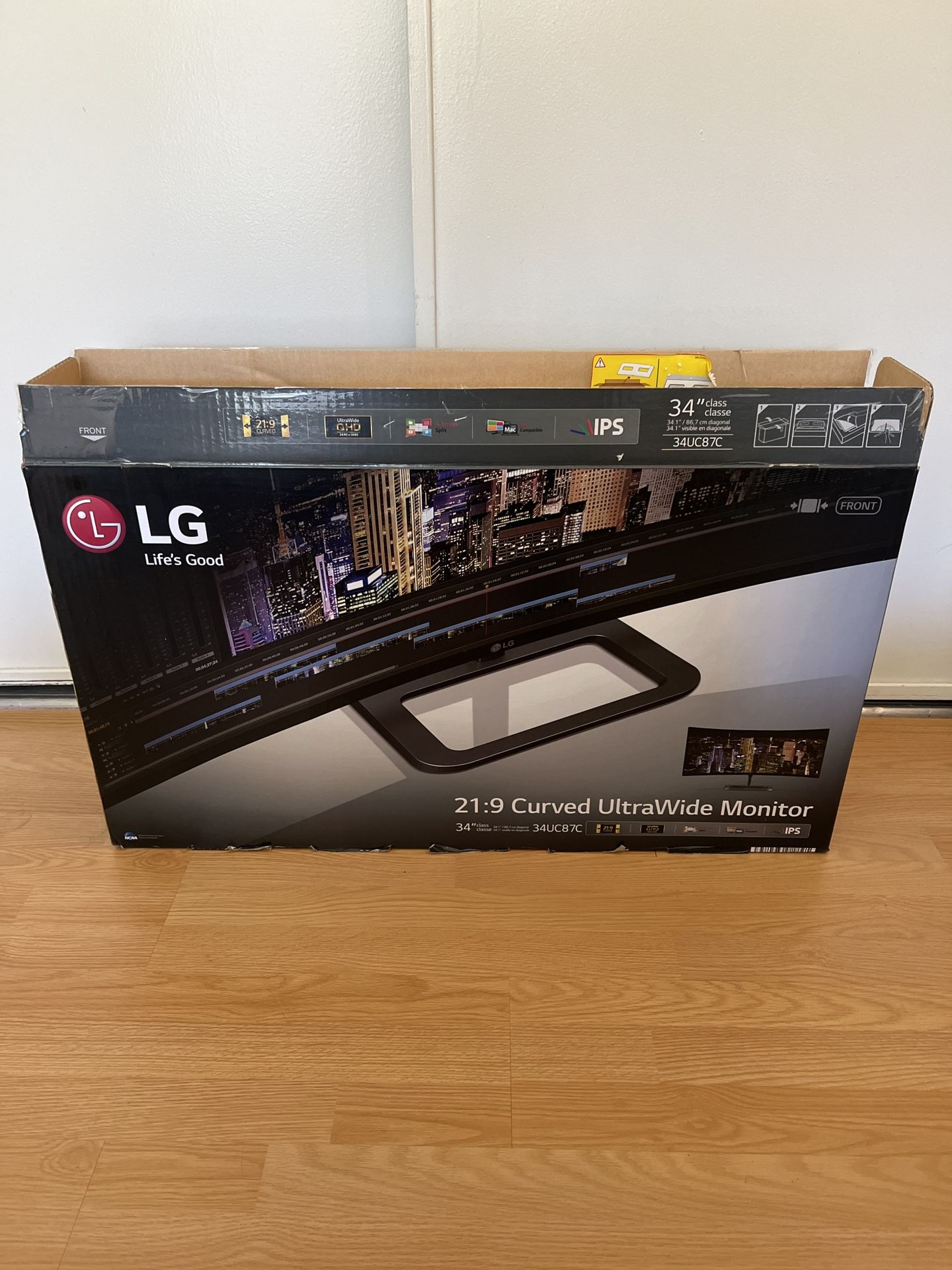 LG Curved UltraWide Monitor 