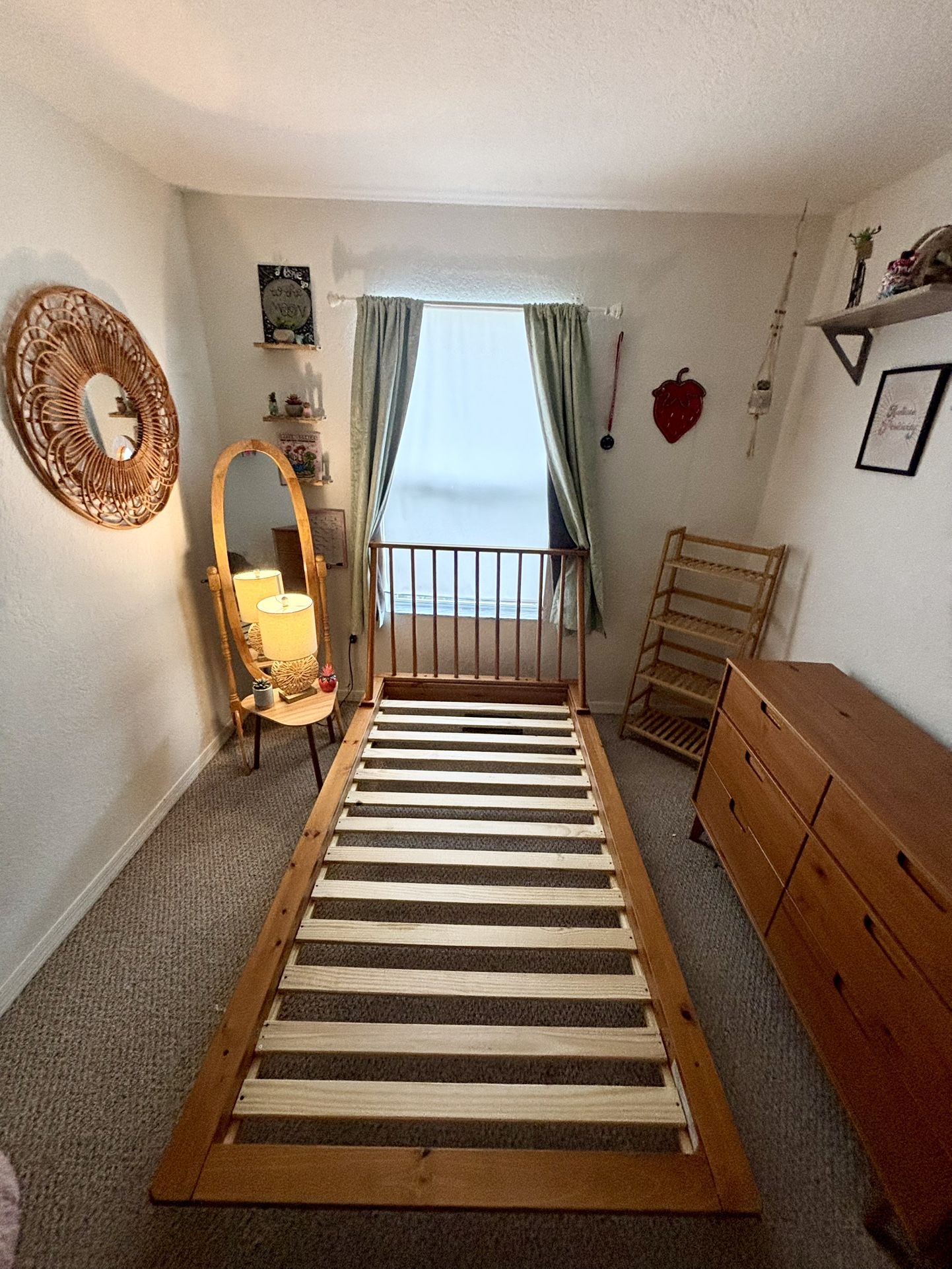 Bed Frame And Headrest