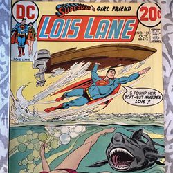 DC Vintage Comic Superman Girlfriend Lois Lane