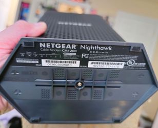 NETGEAR Nighthawk CM1200-100NAS DOCSIS 3.1 Cable Modem
