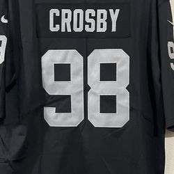 Raiders Jersey Maxx Crosby 98