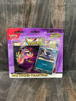 Pokemon Mega Evolution: Ascended Heroes Tech Sticker Collection - (Gastly)