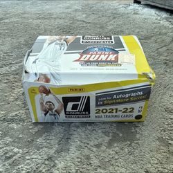 NBA 2021-22 Donruss Basketball Trading Card Retail Box