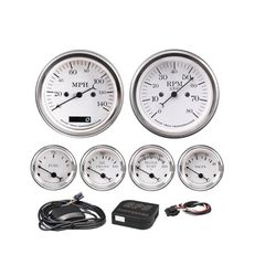 RACETECH Classic 6 Gauge Set     MSRP $310