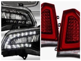 Front and rear (smoke) black out lights