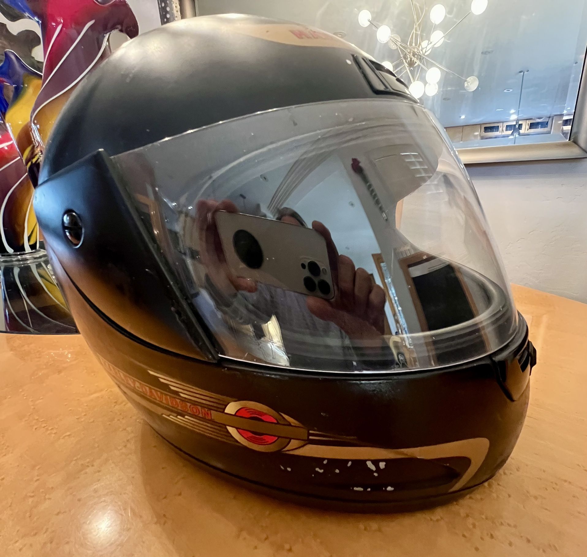 XL HARLEY DAVIDSON HELMET VINTAGE