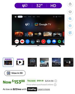 TWO 32in SMART TVS