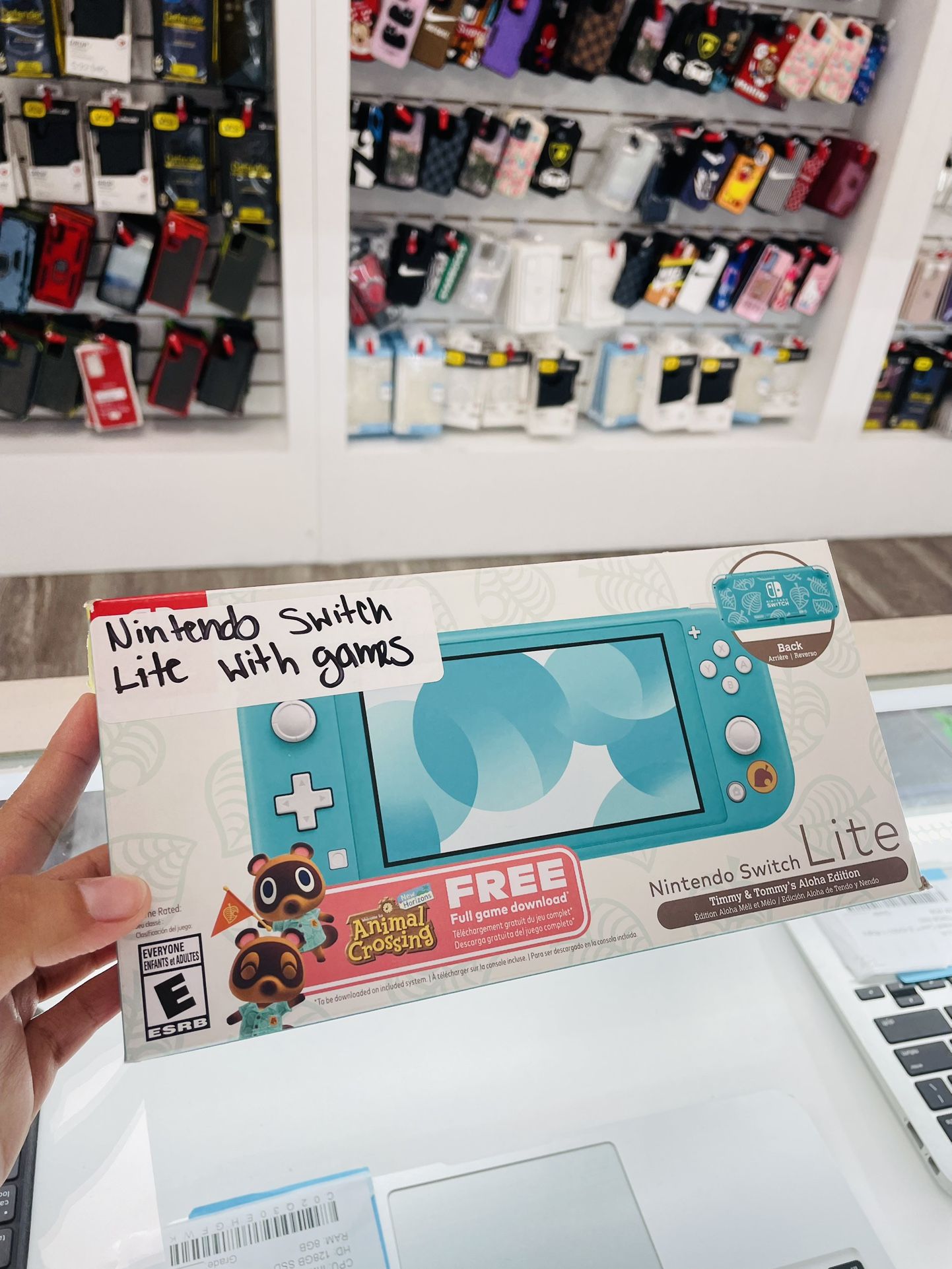 Nintendo Switch Lite With Games Included