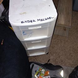 Two Plastic Drawers 