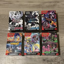 Pokemon Booster Bundle (black/white, Destined Rivals, Surging, Journey, Shrouded)