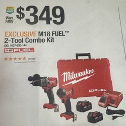 Milwaukee 2 Tool Kit
