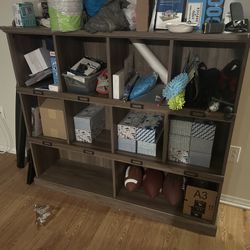 FREE! Console Organizer / Cubby Storage Unit / Entryway Hutch