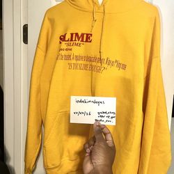 Make American Slime Again hoodie sz. Large 