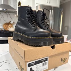 Doc Martens JADON Faux Fur Lined Leather Platform Boots