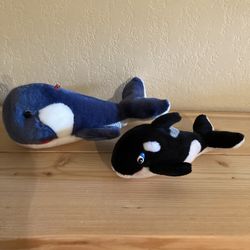 Plush Whales-2/$5