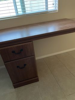 Desk and Drawers 
