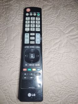 LG TV Remote Control AKB(contact info removed)6 $25 cash
