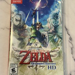 The Legend of Zelda Skyward Sword HD Nintendo Switch BRAND NEW & FACTORY SEALED