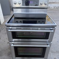 Kitchenaid Double Oven Stove Work Perfect In Good Condition Free Delivery 