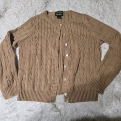 Vintage Women Knit Cardigan Size Small