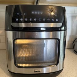 Bella Pro Series 12.6qt Touchscreen Air Fryer Pizza Oven with Rotisserie