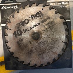 Avanti 10 inch steel blade
