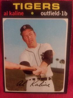 Al Kaline's 1971 Topps Card